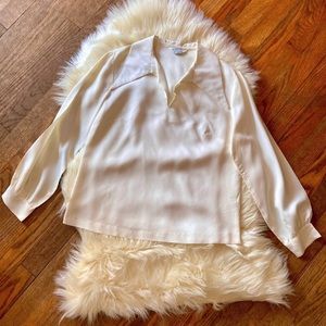 VTG Cream Blouse